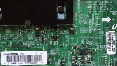 MAIN PARA TV SAMSUNG / NUMERO DE PARTE BN94-12430A / BN97-13635A / BN41-02568B / BN9412430A / PARTES SUSTITUTA BN94-12034A / PANEL CY-GK040HGLVCH / MODELOS UN40MU6300 / UN40MU6300FXZC / UN40MU6300FXZA / UN40MU6300FXZA FB02 - Imagen 2