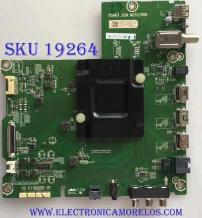 MAIN / HISENSE / 232628 / RSAG7.820.8252/ROH / 232630 / 3TE43M183558 / PANEL JHD425S1U71\S0\FM\CKD\ROH\L / MODELO 43RGE