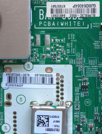 MAIN / LG / EBT65532905 / EAX67872805(1.1) / EBT65532905 / 64812601 / 8MEBT000-00BP / PANEL NC490DGG / MODELOS 49UK6090PUA AAGS1 / 49UK6090PUA AUSWLOR - Imagen 2