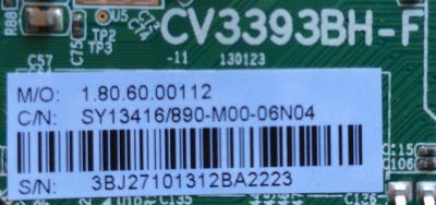MAIN / SEIKI / SE65GY25 T650HVN03.0 MAIN / CV3393BH-F / SY13416 / 1.80.60.00112 / SY13392 / PANEL'S  T650HVN03.0 / T645HF01 / MODELO SE65GY25 - Imagen 2