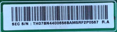 FUENTE DE PODER / SAMSUNG / BN44-00656B / BN4400656B / L60U2L_DHS / PANEL'S CYKF600DL52H / CY-KF600DSLV2H MODELOS UN60F8000BFXZA / UN60F8000BFZA TH02 - Imagen 3