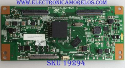T-CON / INSIGNIA / 161743 / RSAG7.820.5129/ROH / PANEL HE390GF-B51\S2\PW1 / MODELO  NS-39E480A13