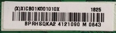 MAIN / SHARP / XICB01K001 / XICB01K001010X / 715G9417-M01-B00-004Y / 715G9417-M0D-B00-004K / PANEL TPT430H3 -HVN01.U REV:S272X / MODELO LC-43LB601U - Imagen 2