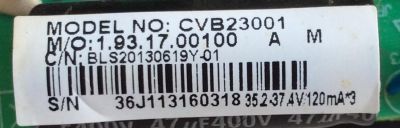 FUENTE DE PODER / ELEMENT / CVB23001 CVB23001 / CQC03001006425 / 36J113160318 / PANEL LTA230AN01 / MODELO ELEFW231 - Imagen 2