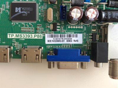 MAIN FUENTE UPSTAR / N14010176 / TP.MS3393.P86 / 82-2000026 / 0026OCN42H1A3879 / PANEL  HV320WX2-201 / MODELO P32EA8 - Imagen 2