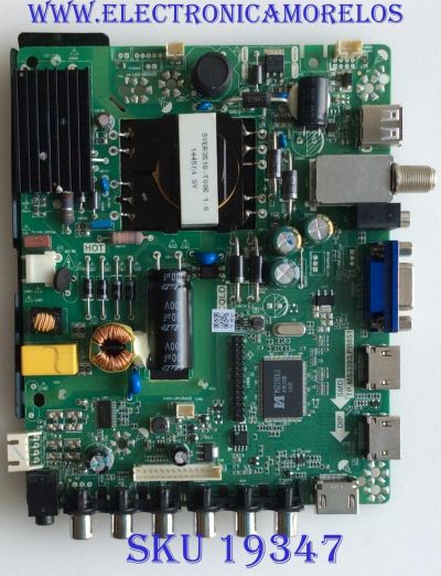 MAIN / FUENTE /(COMBO) / UPSTAR / N14110070 / TP.MS3393.PB851 / BOEI320WX1 / P3S14109807 / PANEL HV320WHB-N00 / MODELO P32ES8