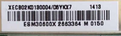 MAIN / VIZIO / 756XECB02K013 / XECB02K0130004 / 715G6381-M01-000-004I / ES M30600X / PANEL TPT390J1-HVN04 / MODELO E390-A1 LTYWNQAQ - Imagen 2