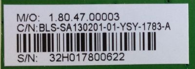 MAIN / FUENTE /(COMBO) SEIKI / 32H0178A / CVB28001 / CV3393BH-BPW-10 / 1.80.47.00003 / 32H0180 / PANEL  BLD275BA02 / MODELO SE28HY10 - Imagen 2