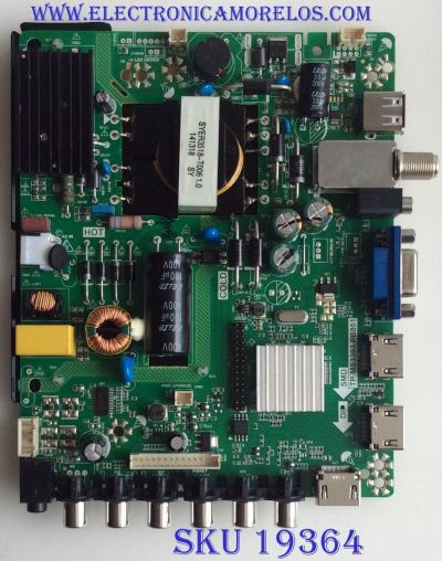 MAIN / FUENTE / (COMBO) / UPSTAR / C14030167 / TP.MS3393.PB851 / KM0315LDPH04-H03 / IRZS1403001 / ST3151A05-5 / PANEL MT3151A05-3-XC-1 / MODELO P32EWX