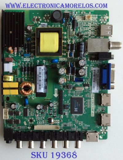 MAIN / FUENTE / (COMBO) / UPSTAR / N13122144 / TP.MS3393.P86 / 82-2000026 / 0026OCN4141A03768 / PANEL'S HV320WXC-200-X-PCB-X0-0 / BOE HV320WX2-201 / MODELO P32EA8