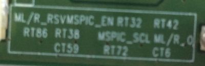 T-CON 5FF15C7TR / 14102612 / 5FF15C7TR3450A1SM03300 / ML/R_RSVMSPIC_EN RT32 - Imagen 2