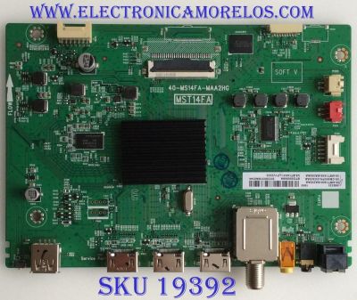 MAIN PARA TV TCL / NUMERO DE PARTE 08-CS49CFN-OC403AA / 08-MST1408-MA200AA / 08-MST1408-MA300AA / V8-ST14K01-LF1V2033 / GTO000849A / 40-MS14FA-MAA2HG / DISPLAY ST3151B01-1 / MODELO 49S325 - Imagen 1