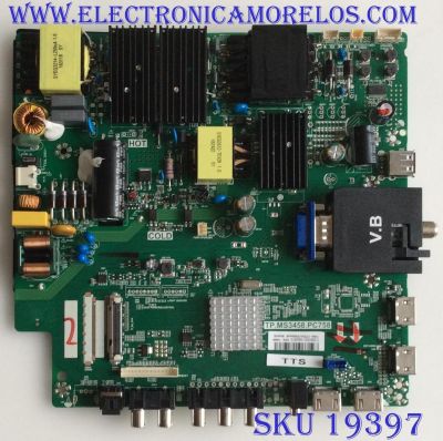 MAIN / FUENTE /(COMBO) / SCEPTRE / C18097052 / TP.MS3458.PC758 / T201807052A / PANEL HV550QUB H11 / MODELO W55 UVTV58FE