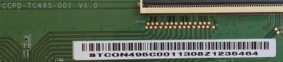 T-CON / ELEMENT / STCON495C-001 / STCON495C0011308Z1235464 / CEC-CCPD-50-UHD-COF-MINI / CCPD-TC495-001 V1.0 / PANEL C500U18-E55-P / MODELOS ELST5016S J8C9M / E4SFT5017 J8C9M / RTRU5027-US / ONC50UB18C05 / 50C61 / SC-50UK700N / E4SC5018RKU / WR50UX4019 - Imagen 2