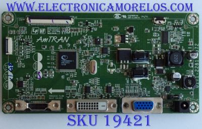 MAIN / HP PAVILION / 3522-0452-0150 / 0171-2281-4572 / 58M781E6M12952G / MODELO RB5LM215WF3