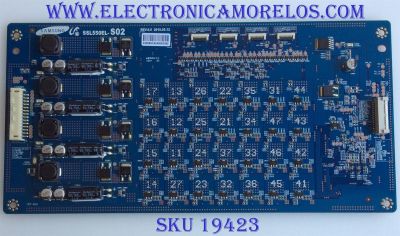 LED DRIVER / SONY / LJ97-03088A / SSL550EL-S02 / 03088ATA2400833S2 / PANEL LTW550HQ01 / MODELO KDL-55NX810