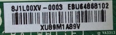 MAIN PARA TV LG / NUMERO DE PARTE EBU64868102 / EBU64868101 / EAX67872805(1.1) / EAX67872805 / PANEL'S NC430DGG-ABGX1 / NC430DGG-ABGP1 / DISPLAY HV430QUB-N4E / MODELOS 43UK6090PUA / 43UK6200PUA / 43UK6090PUA.BUSTLJM / 43UK6200PUA.BUSTLJM - Imagen 3