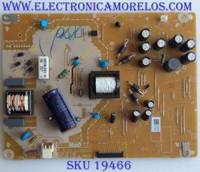 FUENTE DE PODER / PHILIPS / A5DFD022 / BA4GF0F01 02 2 / P000018875 / MODELO 32PFL4901/F8