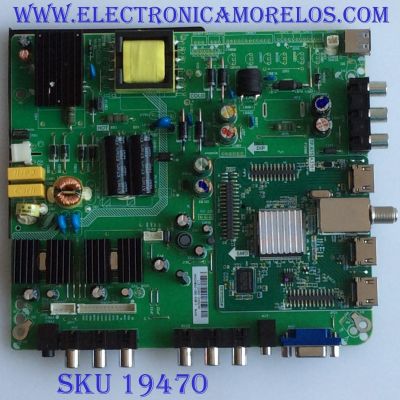 MAIN / FUENTE / (COMBO) / APEX / L12120491 / TP.A75A3391 / T201211039 / PANEL HV320WXC-200 / MODELO LE3242