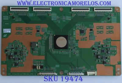 T-CON / SAMSUNG / LJ94-29145D / BN96-29198A / VD_5565EU22BC6LV0.1 / MODELO UN55F9000AFXZA TS01