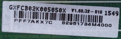 MAIN / VIZIO / GXFCB02K005 / 715G7126-M01-001-004T / GXFCB02K005050X / MODELO E55-C1  - Imagen 2