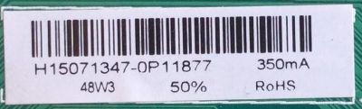 MAIN / FUENTE / (COMBO) / H15071347 / TP.MS3393T.PB758 / 34014441 / PANEL  HV320WX2-506 / MODELO ELEFW328B - Imagen 2