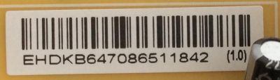 FUENTE DE PODER PARA TV LG / NUMERO DE PARTE EAY64708651 / EAX67742501 / 64708651 / EAX67742501(1.8) / LGP65M-18SP / PANEL HC650DQB-SLUA5-2143 / MODELOS 65SK8550PUA / 65SK9000PUA / 65SM9000PUA / 65SK9000PUA.AUSWLJR / 65SM9000PUA.BUSYLJR - Imagen 2
