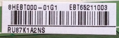 MAIN / LG / EBT65211003 / EAX67872805 8HEBT000-01G1 / PANEL NC650DGG AAGX1 / MODELO 65UK6200PUA BUSWLOR - Imagen 2