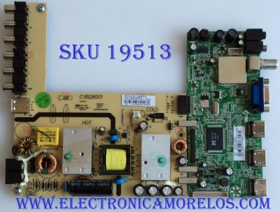 MAIN / FUENTE / (COMBO) SEIKI / 37H0734/CVB28001 / CV3393BH-BPW / BLS20130710Y-01-1863 / PANEL BLD260AA01 / MODELO  SE26HQ02