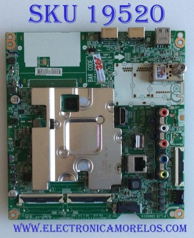 MAIN PARA TV SAMSUNG 4K·UHD·HDR / NUMERO DE PARTE EBT66175402 / EAX68253604 / 66175402 / EAX68253604(1.0) / PANEL NC550DQG-ABHX3 / MODELOS 55UM7300AUE / 55UM7300AUE.BUSGLOR / 55UM7300AUE.BUSGDKR