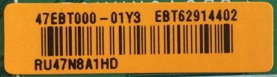 MAIN / LG / EBT62914402 / 62364608 / EAX65398003 / MODELO 42LY570H-UA - Imagen 2
