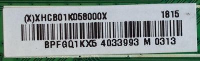 MAIN / INSIGNIA XHCB01K058 / 715G7228-M01-002-004Y / XHCB01K0580 / (X)XHCB01K058000X / PANEL TPT390J1 -HVN05 REV:S000A / MODELO NS-39DR510NA17 - Imagen 2