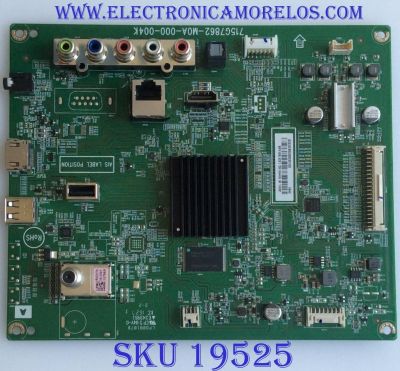 MAIN ORIGINAL PARA TV SONY FULL HD / NUMERO DE PARTE XGCB02K0230 / 715G7862-M0A-000-004K / (X)XGCB02K023010X / PANEL TPT550J1 -DUYSHA.G REV:S1R / DISPLAY LC550DUY (SH)(A1) / MODELO KDL-55W650D / KDL55W650D