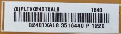 FUENTE DE PODER ORIGINAL PARA TV SONY / NUMERO DE PARTE PLTVG2401XAL8 / 715G7793-P01-001-0H2S / PANEL TPT550J1 -DUYSHA.G REV:S1R / DISPLAY LC550DUY (SH)(A1) / MODELO KDL-55W650D / KDL55W650D - Imagen 2