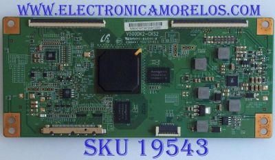 T-CON / PROSCAN / V500DK2-CKS2 40 INCH / V500DK2-CKS2 / MODELOS  PLDED4030A-C-RK A1410 / BDM4065UC