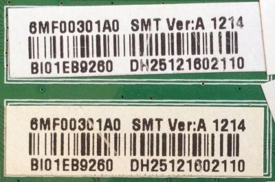 MAIN / INSIGNIA / 6MF00301A0 / 6MF00301A1 / 569MF0101A /20111209 / BI01EB9260 / PANEL V315B6-L04 Rev.C2 / MODELO NS-32L120A13 - Imagen 2