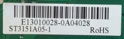 MAIN / E13010028 / T.RSC8.78 / RE010C878LNA1-A1 / PANEL ST3151A05-1 / MODELO LED32B30RQD - Imagen 3