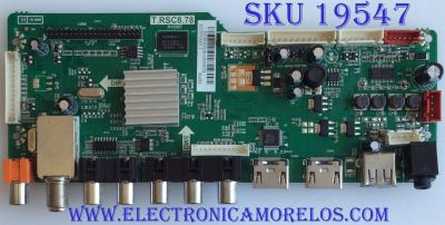 MAIN / E13010028 / T.RSC8.78 / RE010C878LNA1-A1 / PANEL ST3151A05-1 / MODELO LED32B30RQD