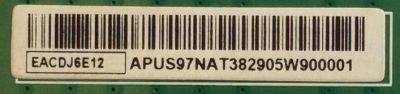 T-CON PARA TV TCL / NUMERO DE PARTE EACDJ6E12 / ((EACDJ6E12)) / E253117 / E88441 / PANEL LVU500NDEL / DISPLAY V500DJ6-QE1 REV.C1 / MODELOS 50S423 / 50S421 LDAA / 50R81 - Imagen 2