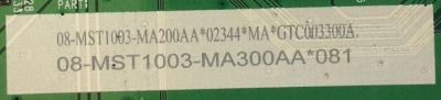 MAIN PARA TV TCL / NUMERO DE PARTE 08-CM50CUN-OC405AA / 40-MST10F-MAA2HG / 08-MST1003-MA200AA / 08-MST1003-MA300AA / V8-ST10K01-LF1V1222 / 40-MST10F-MAA2HG /  PANEL LVU500NDEL MODELO 50S421LDAA / 50S423 - Imagen 2