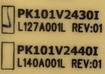 FUENTE DE PODER / TOSHIBA / 75024478 /PK101V2430I / L127A001L / 9MC127A00FC3V2LF / MODELO 46SL412U - Imagen 3