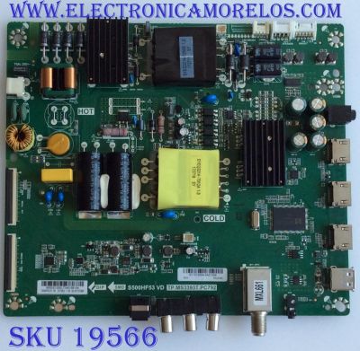 MAIN / FUENTE / (COMBO) / INSIGNIA / 6050S1200 / TP.MS3393T.PC79 / 6050S1200L / PANEL S500HF53 / MODELO NS-50D510NA17