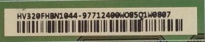 T-CON / SAMSUNG / HV320FHBN1044 / 47-6021043 / PANEL HV320FHB-N10 /  MODELO UN32J5500AFXZA / UN32N5300AFXZA VD04 - Imagen 2