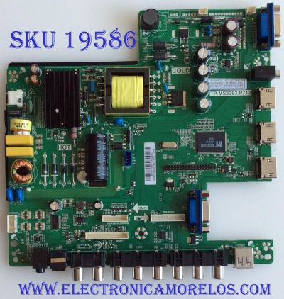 MAIN /FUENTE / (COMBO) / SCEPTRE / B15113997 / TP.MS3393.P712 / CN32HB720 / PANEL HV320FHB-N00 / 