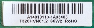 MAIN / FUENTE / (COMBO) / SCEPTRE / H14010113 / TP.RSC8.P7A / CN32HB812 / T201401013 / PANEL T32HVN01.2 /  - Imagen 2