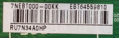 MAIN / LG / EBT64559810 / EAX67267405(1.0) / 7NEBT000-00KK / PANEL NC490DUE ABEX1 / MODELO 49LJ510M-UB BUSGLOR - Imagen 3