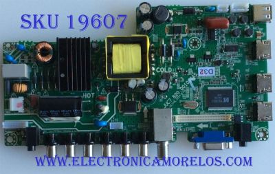 MAIN / FUENTE / (COMBO) / 999A4Y / CHANGHONG / JUC7.820.00103445 / HLS43C / PANEL C320F14-E5-B / MODELO LED32YC1600UA