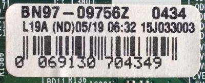 MAIN / SAMSUNG / BN94-09098A / BN97-09756Z / BN41-02245A / MODELO UN40J6200AFXZA UD02 - Imagen 3