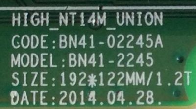 MAIN / SAMSUNG / BN94-09098A / BN97-09756Z / BN41-02245A / MODELO UN40J6200AFXZA UD02 - Imagen 4