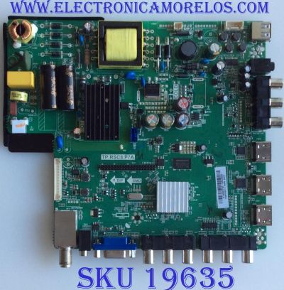 MAIN / FUENTE / (COMBO) / SCEPTRE / A13092732 / TP.RSC8.P7A / T201307059 / PANEL T320HVN01.2 / MODELO CN32HB612 